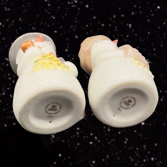 Royal Copenhagen Porcelain Grandpa & Grandma Miniature Figurines 2.5”T 1”W - Picture 6 of 8